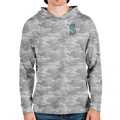 Men's Antigua Camo Seattle Mariners Absolute Pullover Hoodie