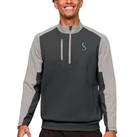 Haut à enfiler glissière quart de tour pour homme, couleur anthracite, des Mariners Seattle