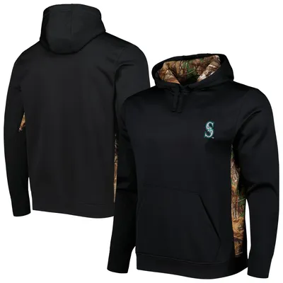 Men's Dunbrooke Black/Realtree Camo Seattle Seahawks Logo Ranger Pullover  Hoodie