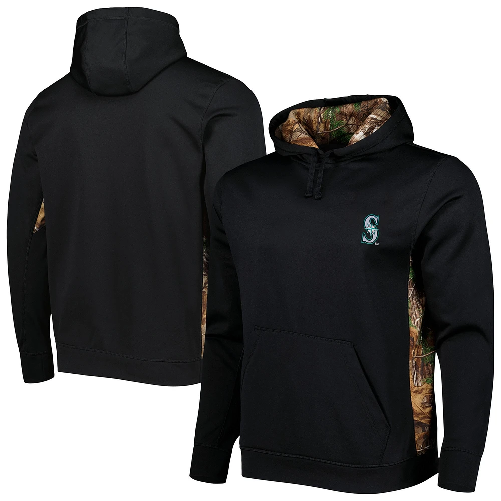 Men's Dunbrooke Black/Camo Seattle Mariners Ranger Pullover Hoodie