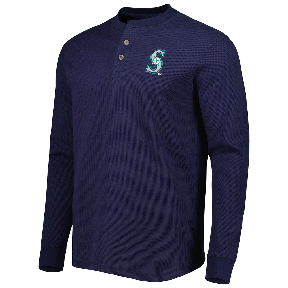 T-shirt à manches longues pour homme Dunbrooke Seattle Mariners Navy Maverick