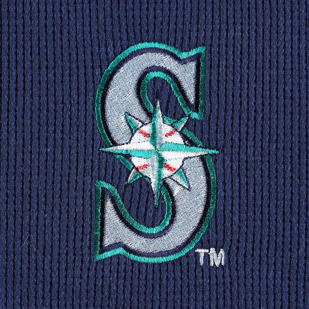 Men's Dunbrooke Seattle Mariners Navy Maverick Long Sleeve T-Shirt