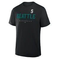 Men's Fanatics Black Seattle Mariners Color Pop Legacy Clubhouse T-Shirt