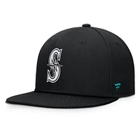 Men's Fanatics Black Seattle Mariners Walk-Off Bullpen Snapback Hat