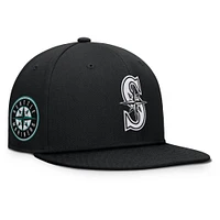 Men's Fanatics Black Seattle Mariners Walk-Off Bullpen Snapback Hat