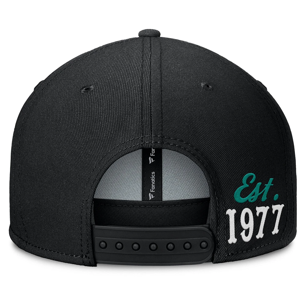 Men's Fanatics Black Seattle Mariners Walk-Off Bullpen Snapback Hat