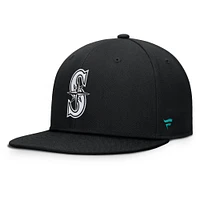 Men's Fanatics Black Seattle Mariners Walk-Off Bullpen Snapback Hat
