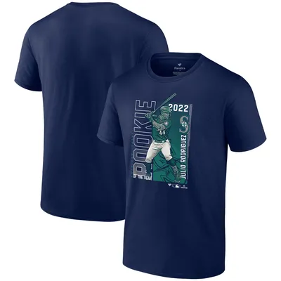 Julio Rodriguez Seattle Mariners Nike Name & Number T-Shirt - Navy