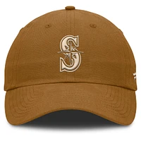 Men's Fanatics Brown Seattle Mariners Act Natural Chopper Adjustable Hat