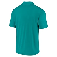 Ensemble de polo Fanatics pour hommes bleu marine/aqua Seattle Mariners Dueling Logos