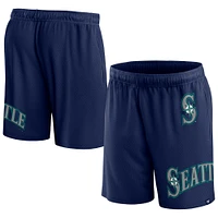 Fanatics Navy Seattle Mariners Clincher pour hommes - Short