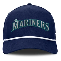 Men's Fanatics Navy Seattle Mariners Clubhouse Foul Ball A-Frame Adjustable Hat