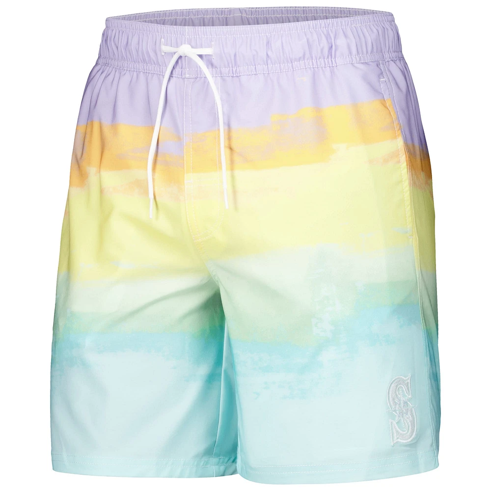 Short de bain G-III Sports by Carl Banks Seattle Mariners Perfect Game Volley pour hommes