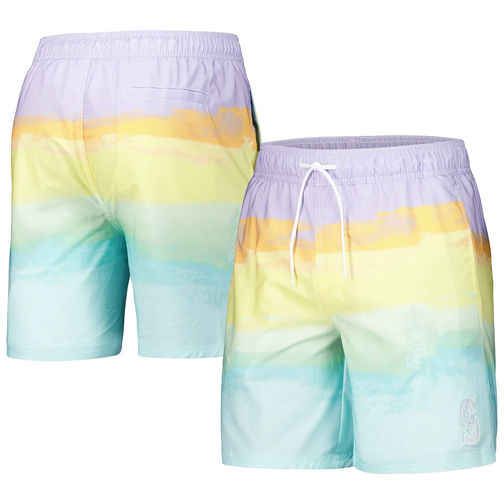 Short de bain G-III Sports by Carl Banks Seattle Mariners Perfect Game Volley pour hommes