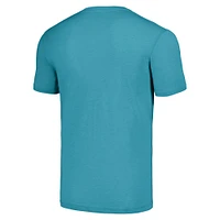 Men's Homage Aqua Seattle Mariners Hyper Local Tri-Blend T-Shirt