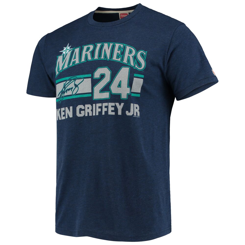 Men's Majestic Ken Griffey Jr. Light Blue Seattle Mariners