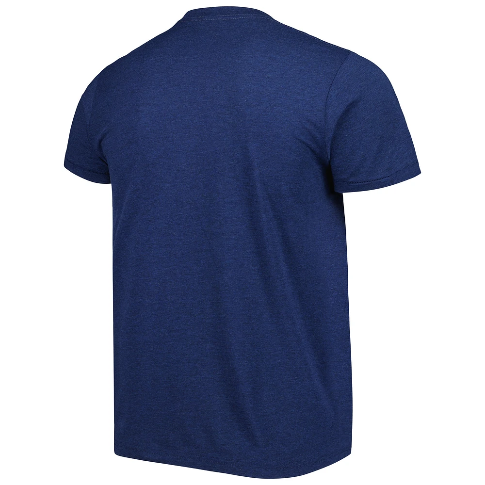 Men's Homage Navy Seattle Mariners Hyper Local Tri-Blend T-Shirt