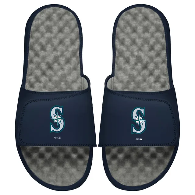 Seattle Mariners ISlide White Tie Dye Slide Sandals