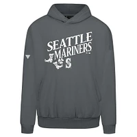 Sweat à capuche gris pour homme Levelwear la Saint-Patrick des Seattle Mariners