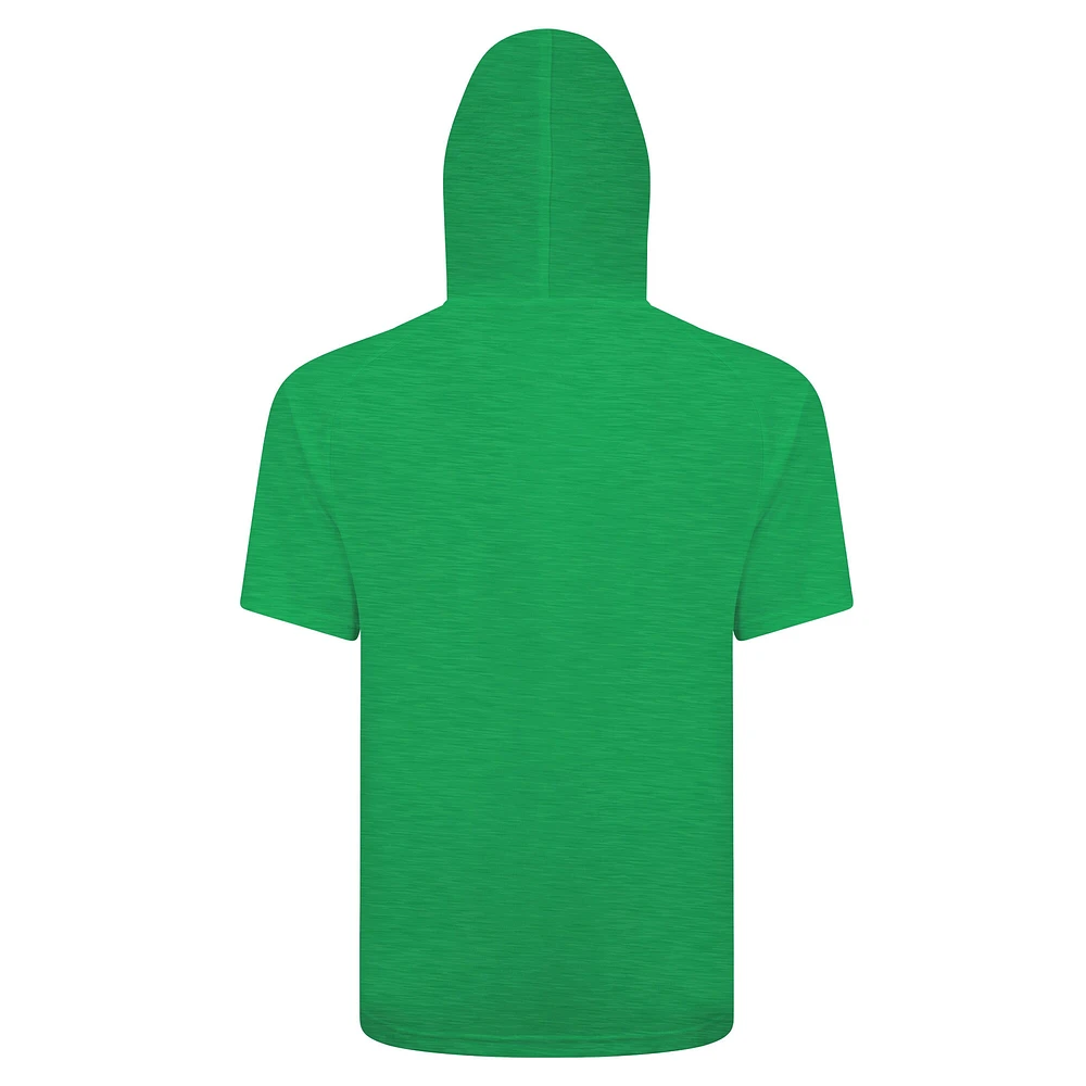 Men's Levelwear Green Seattle Mariners St. Patrick's Day Phase Shamrock Short Sleeve T-Shirt Hoodie