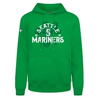 Men's Levelwear Seattle Mariners St. Patrick's Day Podium Shamrock Pullover Hoodie
