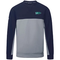 Men's Levelwear Navy/Gray Seattle Mariners Legacy Rafters Pullover Sweatshirt