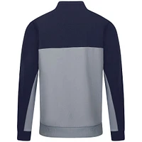 Men's Levelwear Navy/Gray Seattle Mariners Legacy Rafters Pullover Sweatshirt