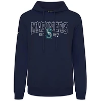 Sweat à capuche bleu marine pour homme Levelwear des Seattle Mariners Accolade Podium Textbook