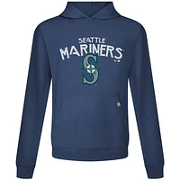 Men's Levelwear Navy Seattle Mariners Accolade Relay Mission Pullover Hoodie