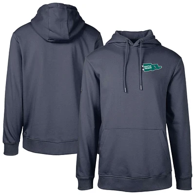 Men's Levelwear  Navy Seattle Mariners Podium Rafters Pullover Hoodie