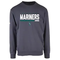 Lids Seattle Mariners Jersey Pullover Muscle Hoodie - Navy