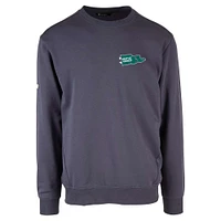 Men's Levelwear  Navy Seattle Mariners Zane Rafters Pullover Sweatshirt