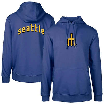 Men's Levelwear Royal Seattle Mariners City Connect Podium Core 2.0 Pullover Hoodie