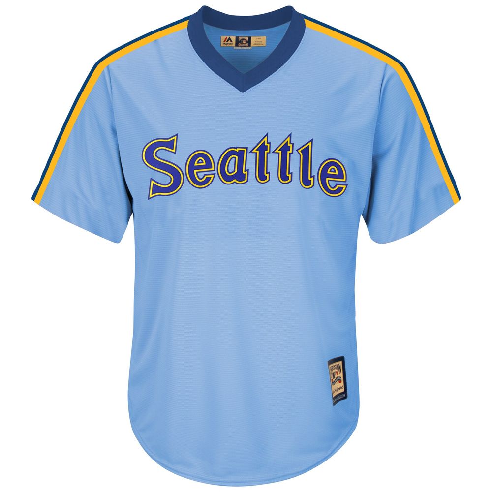 Seattle Mariners Majestic Youth Official Cool Base Jersey