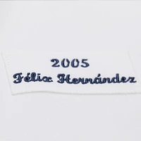 Maillot authentique Mitchell & Ness Felix Hernandez pour homme, blanc, collection Cooperstown, Seattle Mariners