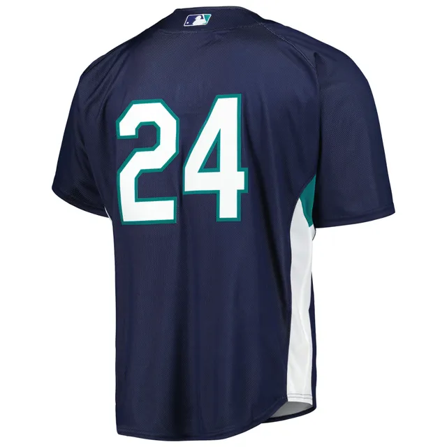 Lids Ken Griffey Jr. Seattle Mariners Mitchell & Ness Cooperstown  Collection Mesh Batting Practice Jersey - Navy