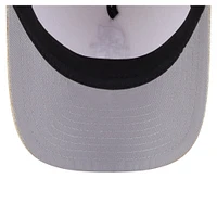 Men's New Era Beige Seattle Mariners Cotton Weave M-Crown A-Frame 9FORTY Adjustable Hat