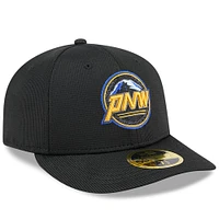 Men's New Era Black Seattle Mariners City Connect Batting Practice Low Profile 59FIFTY Fitted Hat