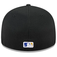 Men's New Era Black Seattle Mariners City Connect Batting Practice Low Profile 59FIFTY Fitted Hat