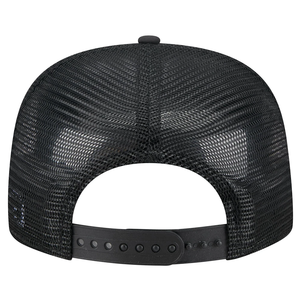 Men's New Era  Black Seattle Mariners Gummy Golfer Trucker Adjustable Hat