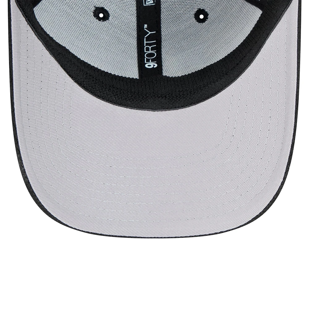 Casquette ajustable Pivot 9FORTY des Mariners de Seattle de New Era pour homme, noire