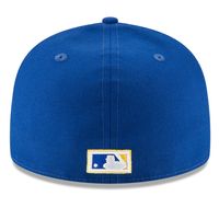 Men's New Era Blue Seattle Mariners Cooperstown Collection Wool 59FIFTY Fitted Hat