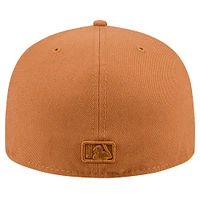 Casquette ajustée 59FIFTY New Era pour hommes des Seattle Mariners marron