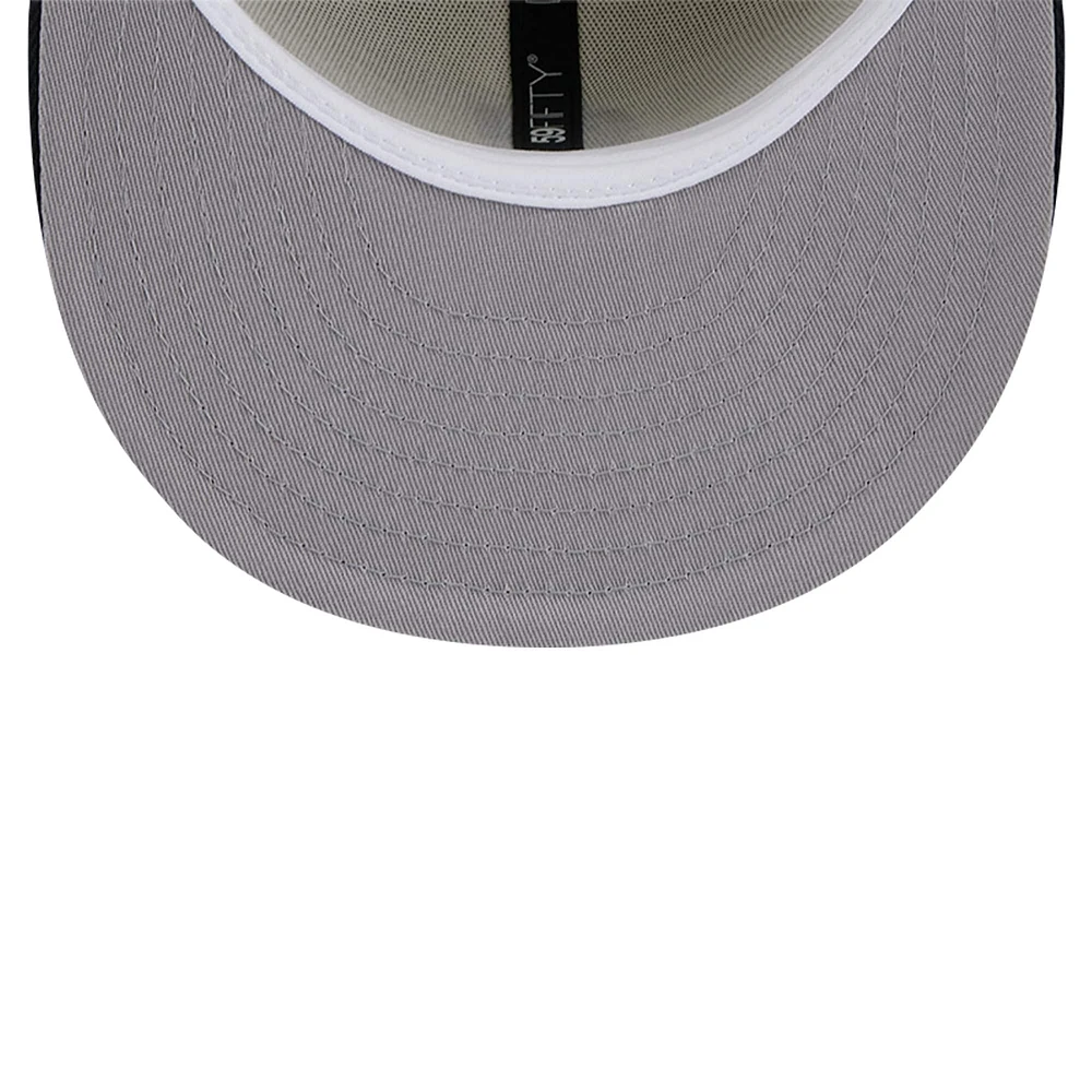 Men's New Era Cream Seattle Mariners Chrome 59FIFTY Fitted Hat