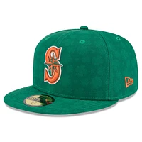 Men's New Era Kelly Green Seattle Mariners St. Patrick's Day 59FIFTY Fitted Hat