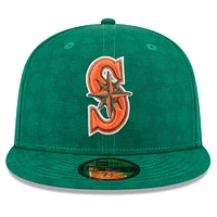 Men's New Era Kelly Green Seattle Mariners St. Patrick's Day 59FIFTY Fitted Hat