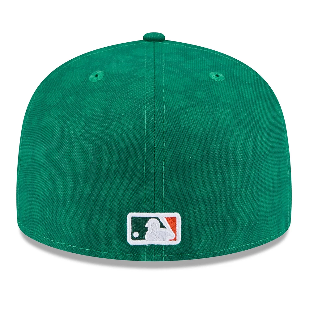 Men's New Era Kelly Green Seattle Mariners St. Patrick's Day 59FIFTY Fitted Hat