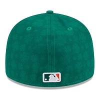 Casquette ajustée 59FIFTY à profil bas pour homme New Era Kelly Green Seattle Mariners St. Patrick's Day
