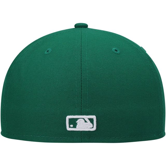 Casquette ajustée 59FIFTY Kelly Mariners Seattle New Era pour homme avec logo blanc