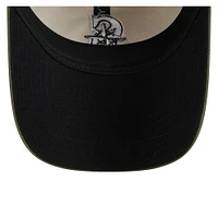 Men's New Era Light Beige/Olive Seattle Mariners 2025 Armed Forces Day 9TWENTY Adjustable Hat